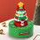 Mini Christmas Tree Toy Set with Rotating Snowman Music Box 1