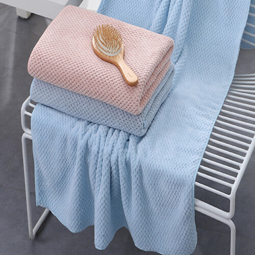 Ultra-Soft Bath Towel Blue 28.5x51 Inch 2-Pack 1