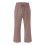 SYMOID Women's Capri Pants Cotton Linen Blend Brown M 2