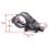 Picatinny Rail Mount 45 Degree Offset 25.4mm Black 1 Pack 6