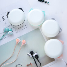 Cat Paw Earbuds Wired 3.5mm Stereo In-Ear Headphones with
