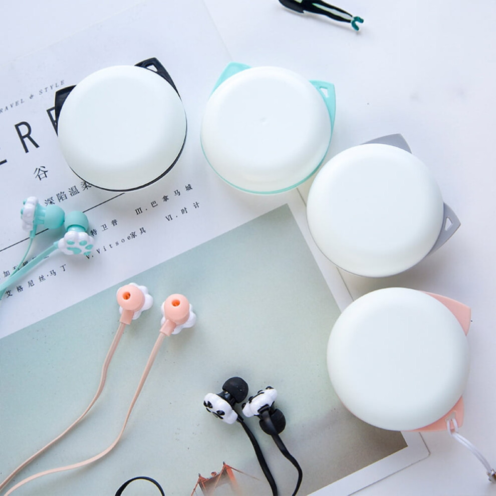 Cat Paw Earbuds Wired 3.5Mm Stereo In-Ear Headphone With 9087558891039