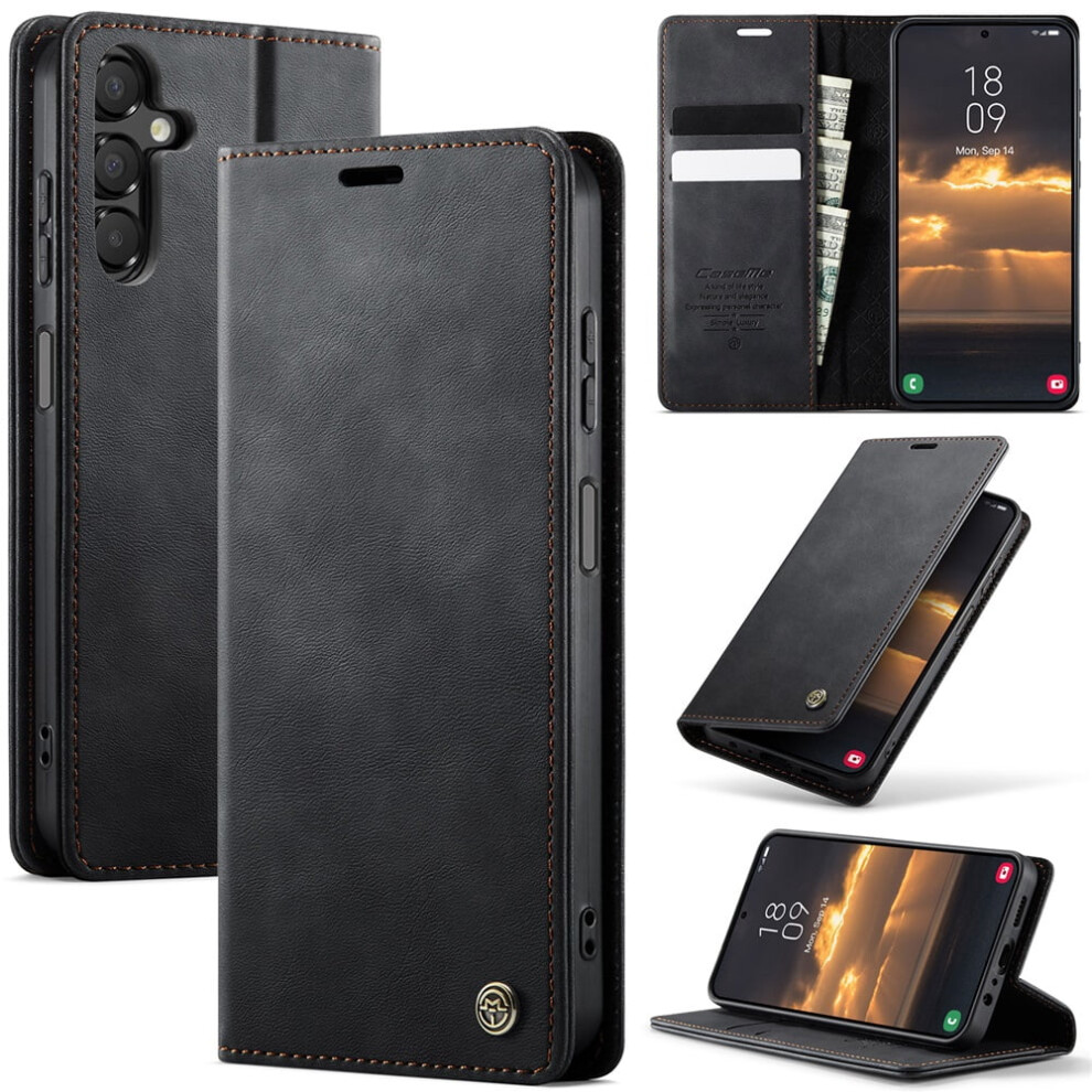 Caseme Calf Leather Wallet Case For Samsung Galaxy A14 9180435662774