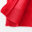 Kids Solid Knit Cardigan Long Sleeve Button Down Red Size 5