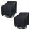 Housses imperméables pour fauteuil pivotant (lot de 2) 1