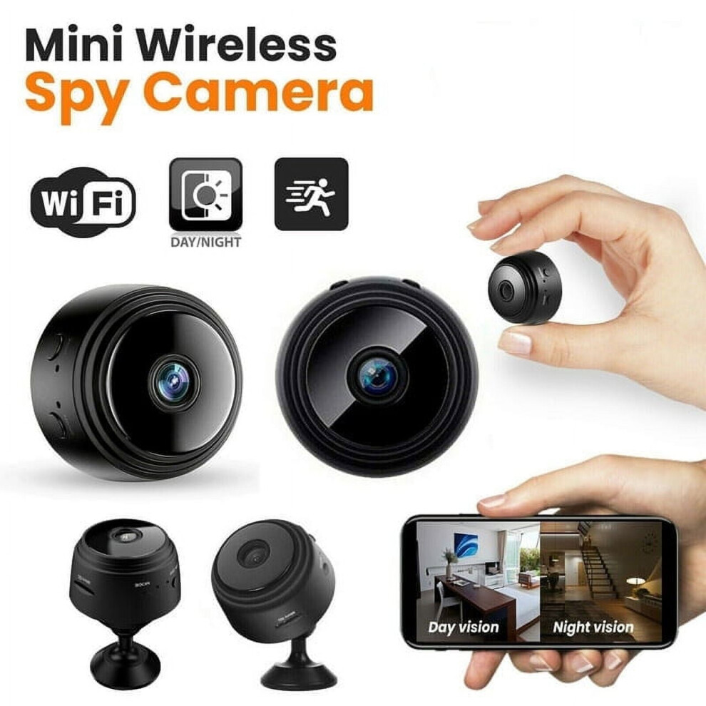 Mini 1080P Wifi Camera With Audio Night Vision 2Pcs 9558830535496