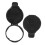 Car Windshield Wiper Fluid Cap Black Plastic 2 Pack 7