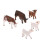 Animal Model Statue Farm Animals Set 5 Pieces 4