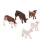Animal Model Statue Farm Animals Set 5 Pieces 5