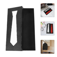 Black Necktie Gift Box for Men 2 Pcs
