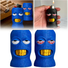 3D Printed Lighter Sleeve Ski Mask Design 2pcs