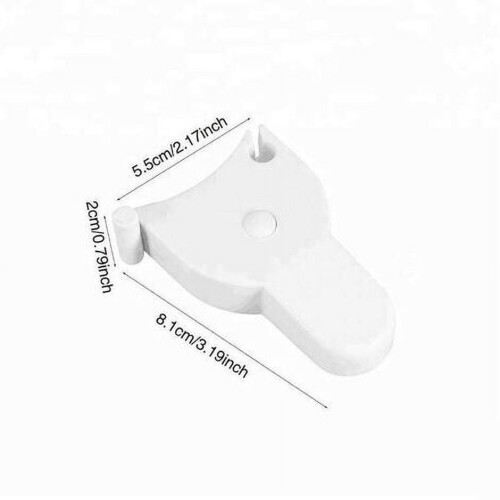 Auto-retractable body measuring tape black 2