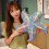 Star-Shaped Throw Pillow Purple Plush Decorative Cushion 4