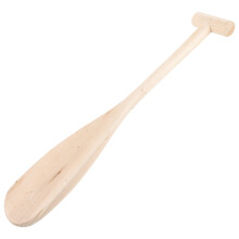 Wood Paddle with T-Handle and Comfortable Grip
