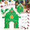 Gingerbread House Mini Golf Game Set with 6 Balls 1