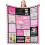 Flamingo Blanket Pink Plush Throw 1 Piece 1