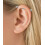 Stainless Steel Industrial Barbell Piercing 45mm 6