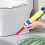 Afdichtdop voor kitkokers, rood, 30 stuks 5
