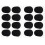 Saxophone Mouthpiece Patches 0.8mm Black 16 Pack 1