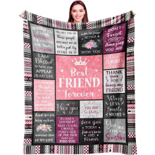 BFF-plaid voor dames, 40x50 inch