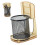 Set di portamatite in legno a tema basket 8