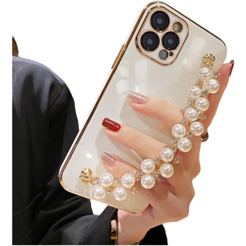 Electroplating Beads Bracelet Phone Case For Iphone 15 To 6 9558830556798