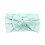 Baby headbands soft wide elastic nylon with jacquard bow 1