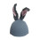 Ski Helmet Cover Gray Washable Soft Decor 1