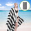 Beach Towel Lightweight Colorful Quick-Dry Sand-Resistant 1
