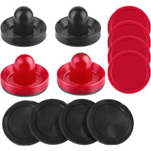 Air Hockey Pushers and Pucks Replacement Accessories for