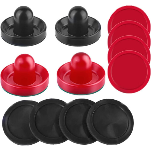 Air Hockey Pushers and Pucks Replacement Accessories for