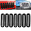Matte Black Mesh Grille Trim Insert for Jeep Wrangler JK 2