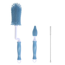 Silicone Bottle Brush Set 3-Piece for Cups and Straws