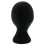 Black Head Model Lightweight Foam Wig Display Stand 3