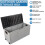 Deck Box Waterproof Resin Outdoor Storage 75 Gallon 6