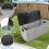 Deck Box Waterproof Resin Outdoor Storage 75 Gallon 8