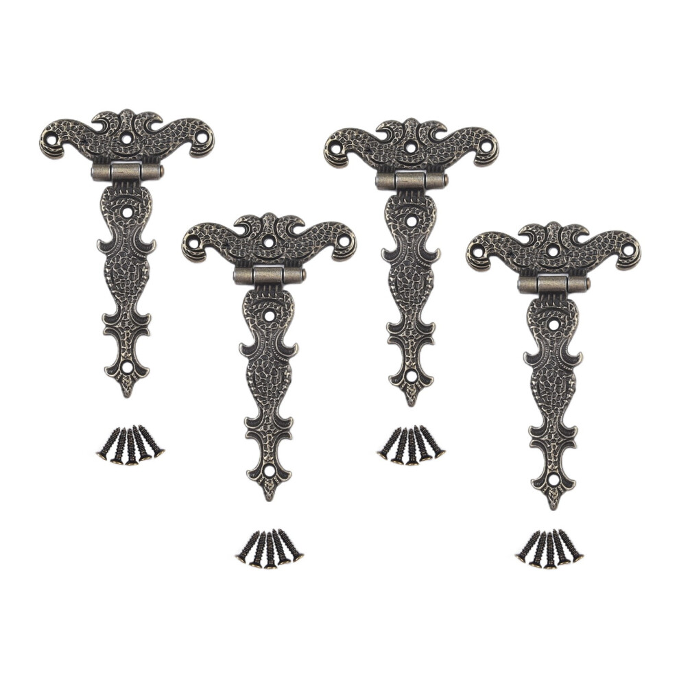 Cabinet Hinges Zinc Alloy 40X30mm & 113X69mm 4Pcs 9558830561174
