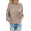 Black Turtleneck Sweater for Women Long Sleeve Solid Color 1