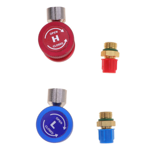 Manual Coupler Connector Adapter for Car A/C Refrigerant 1