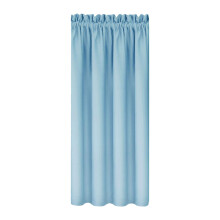 Light Blue Blackout Patio Door Curtain Panel, 41.73" W x