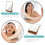 Bathroom Vanity Mirror Adjustable Wooden 2 pcs 5