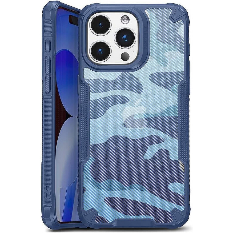 Iphone 14 Camo Case Heavy-Duty Shockproof Blue 9362892780622