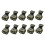 Tiger Claw Sofa Leg Protectors 2.8x2.5 cm 10 pcs 5