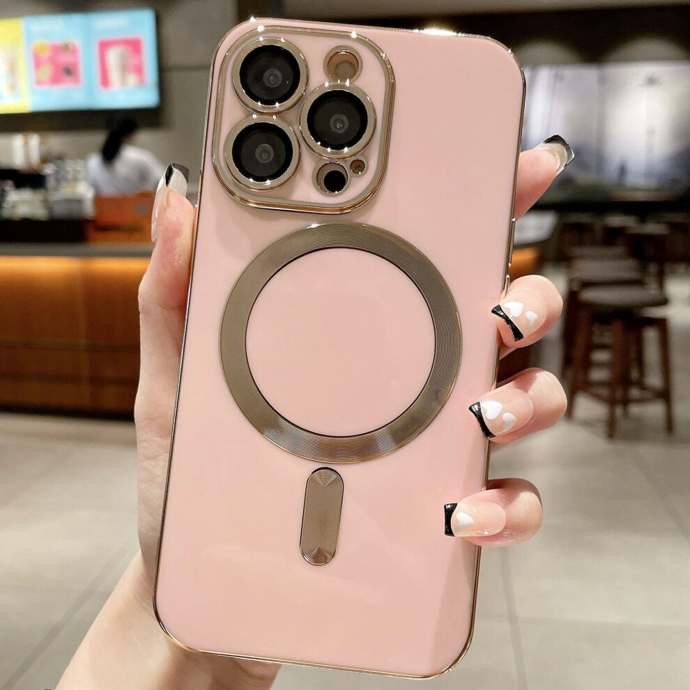 Magsafe Slim Magnetic Case For Iphone 13 Pro Pink 9101399798408