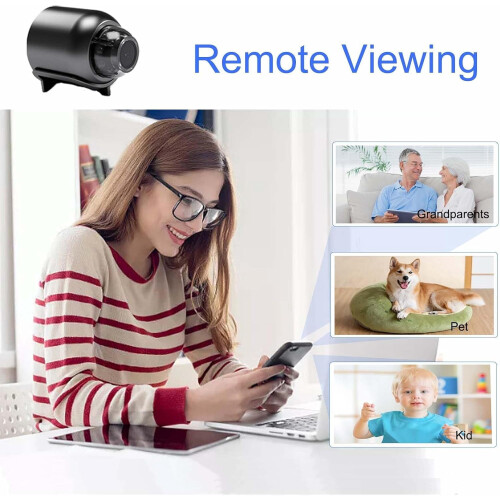 Mini Security Camera with Night Vision and WiFi 2