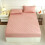 Quilted Fitted Mattress Cover Polyester 120x200x30cm 1