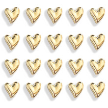 Pink Love Heart Refrigerator Magnets Set 12PCS