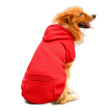 Dog Hoodie Sweater Soft Warm Winter Coat with Leash Hole