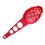 Red Food-Grade Nylon Spaghetti Spoon Kitchen Tool 1 Piece 4