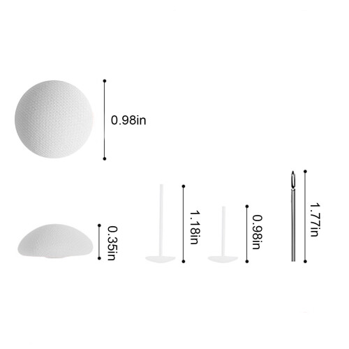 Duvet Cover Clips Non-Slip 8-Piece White 2
